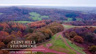 Clent Hills, Stourbridge, 18th November 2021 DJI mini 2 Cinematic 4K drone flight footage