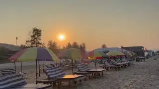 Goa Beach Shacks Morning Vibes | Sunrise, Sea View & Peaceful Goa Life #slowtravel #goaholiday