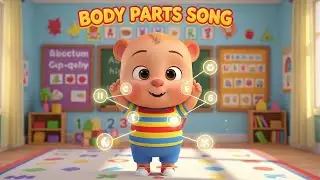 Parts of the Body Song 🧸 | Learn Head, Eyes, Nose & More with Chiku | Kids Nursery Rhyme