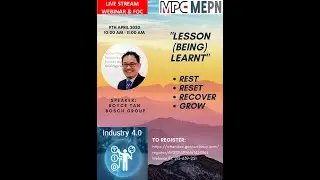 Lesson Being Learned  Rest-Reset-Recover-Grow