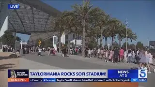 Taylor Swift rocks Sofi Stadium in L.A. for Night 2
