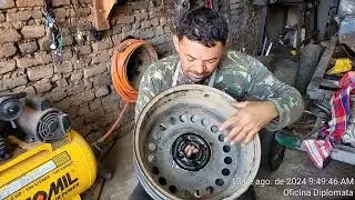 como adaptar um aro 14 na roda 16