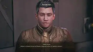 The Outer Worlds - Sublight: Salvage and Shipping: Tobias Oyama Dialogue Tree Gameplay (2019)