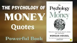 THE PSYCHOLOGY OF MONEY (BY MORGAN HOUSEL)| Quotes in English #money #morganhousel #quotes