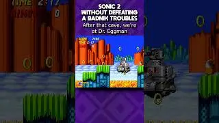 How to make a pacifist challenge EVEN HARDER  #sonicthehedgehog #sonic2  #sonic