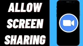 How To Allow Screen Sharing On Zoom On iPhone