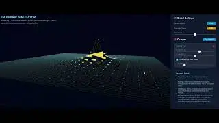 Intuitive physics: space fabric (charge oscillating)