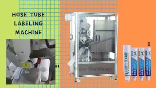 High speed hose tube labeler testing video