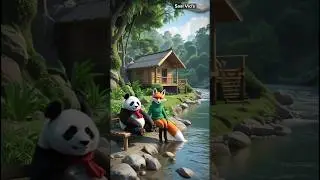 Panda Vs Clever Fox