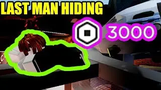 LAST to GET CAUGHT WINS 3000 ROBUX | Roblox Jailbreak Hide and Seek