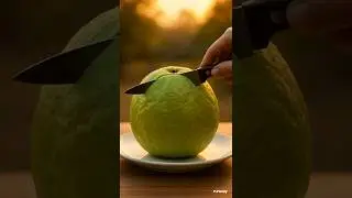 kiwi✨Satisfying Kiwi Cutting ASMR😍🍃🔪Relaxing Fruit Sounds #Shorts #aicreativity  #creativecreation
