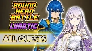 [F2P] ALL QUESTS Seliph and Julia Lunatic Bound Hero Battle | Fire Emblem Heroes