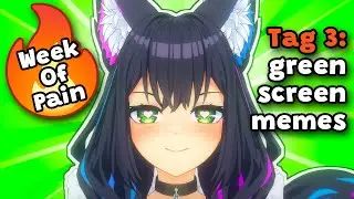 VTUBER macht Green Screen Memes nach 🔥 WEEK OF PAIN Day 3 🔥