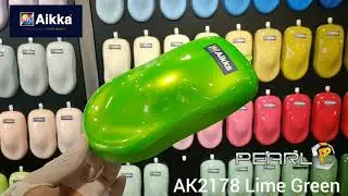 Lime green Car Paint AK2178 Aikka the paint Master Malaysia