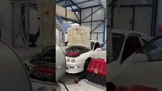 Dyno tuning made 530whp the next pull #car #boosted #dragracing #turbo