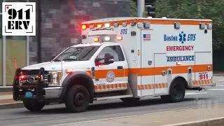 Boston EMS and Boston Police Responding