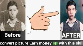 Earn money by correct scratch able picture in to colorful || Mister professional