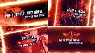 Music Event Promo | After Effects Template