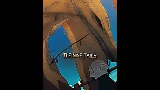 Editing of Nine tails Kurama in Naruto Shippuden #edit #anime #trending #viral #short #HDedits