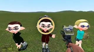 Gmod Splatoon and Mario