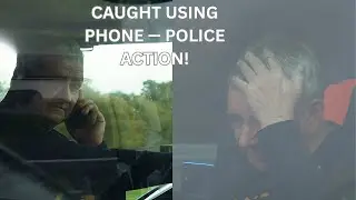 Undercover Truck Catches Drivers Using Phones on the Motorway 🚨📱