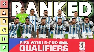 Ranking All 18 World Cup Qualified Nations