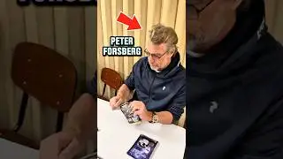 NHL Legend Peter Forsberg Tried To CRACK A BGS Slab 😅