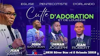 Culte D'adoration|Pentecostal Church of Orlando|01-25-2026|6838 Silver Star Rd Orlando,FL32818