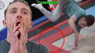 He had an Accident at Gymnastics!?