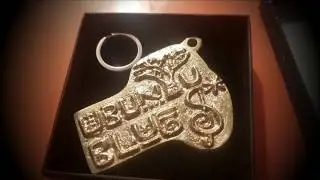 CASTING BRASS MEDAL &middot; traditional method &middot;