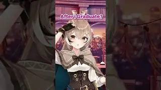 Mumei Talks About Life After Graduation&hellip;? #nanashimumei #hololiveen #shorts