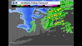 Massachusetts' snowfall forecast on Friday, Nov. 16, 2018