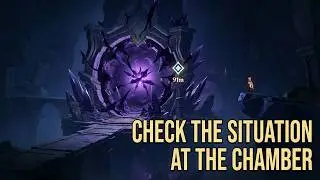 check the situation at the chamber at the center of the ruins summit genshin impact