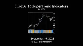 cQ-DATR SuperTrend MT4 Indicator
