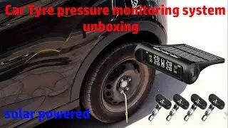 Hindi || Car Tyre pressure monitoring system unboxing