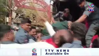 Auto drivers detained near Assembly during protest | Hyderabad
