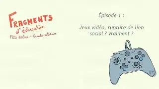 Jeux vid&eacute;o, rupture du lien social ? Vraiment ?