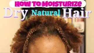 How To Moisturize Dry Natural 4C Hair LCO v.s. LOC Method