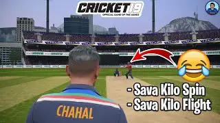 Maxing Spin Bowling Sliders - Max Spin & Flight - India vs England - Cricket 19 - RahulRKGamer