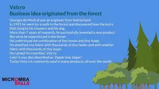 How the Sticky Fastener on your clothes and shoes was invented | How Velcro was invented Case study