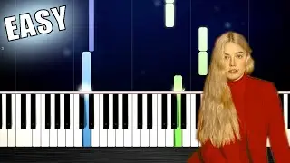 Ashe - Moral Of The Story - EASY Piano Tutorial by PlutaX