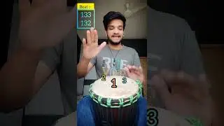 Djembe SimpleBeat - #djembe #lesson #tutorial #beats #music #beginners #percussion #viral #musician