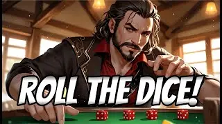 Roll The Dice | Medieval Tavern Rock Tale (Lyrics Video)