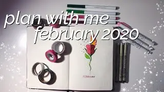 ☆ plan with me: february bullet journal 2020! ☆