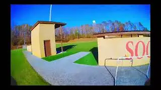 Aquila 20 DH -FPV Drone -Digital Video (P1 cam) at 1080p 60fps Flying at Bryan College Soccer Field.