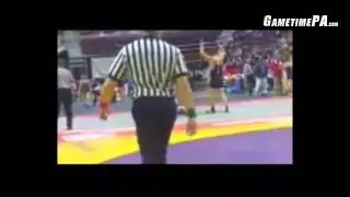 Bo Spiller defeats Ryan Monk in PIAA heavyweight semifinals. #GTPALL
