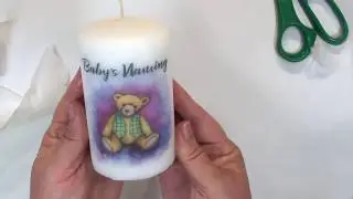 Decorating Candles with your Artwork- Lucy Campeanu