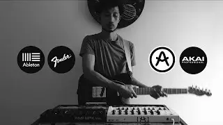 ABLETON LIVE LOOP - TRAP BEAT + GUITAR + PIANO