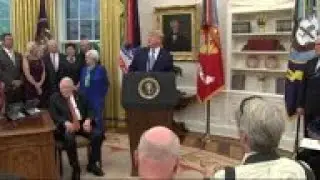 Trump honours longtime Reagan associate Edwin Meese