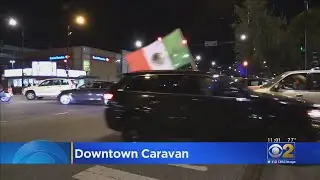 Mexican Independence Day Car Caravans Pack City Streets For Second Night